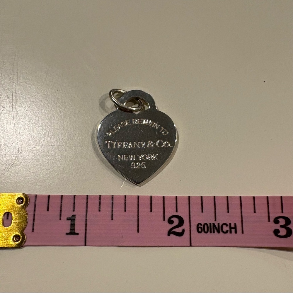 Tiffany & Co. Return to Tiffany Heart Tag Pendant Blue Enamel - Picture 12 of 12